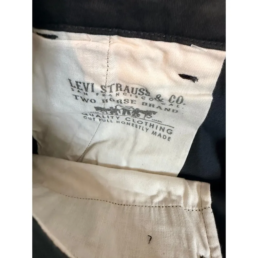 Levi's 541 Athletic Cargo Pants Men's 34x32 Black Stretch NWT